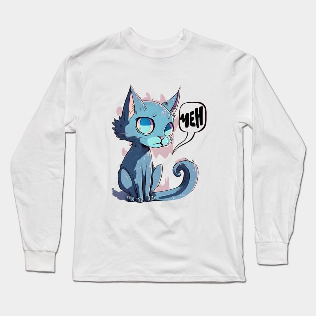 Meow With Me Long Sleeve T-Shirt by ArtRoute02